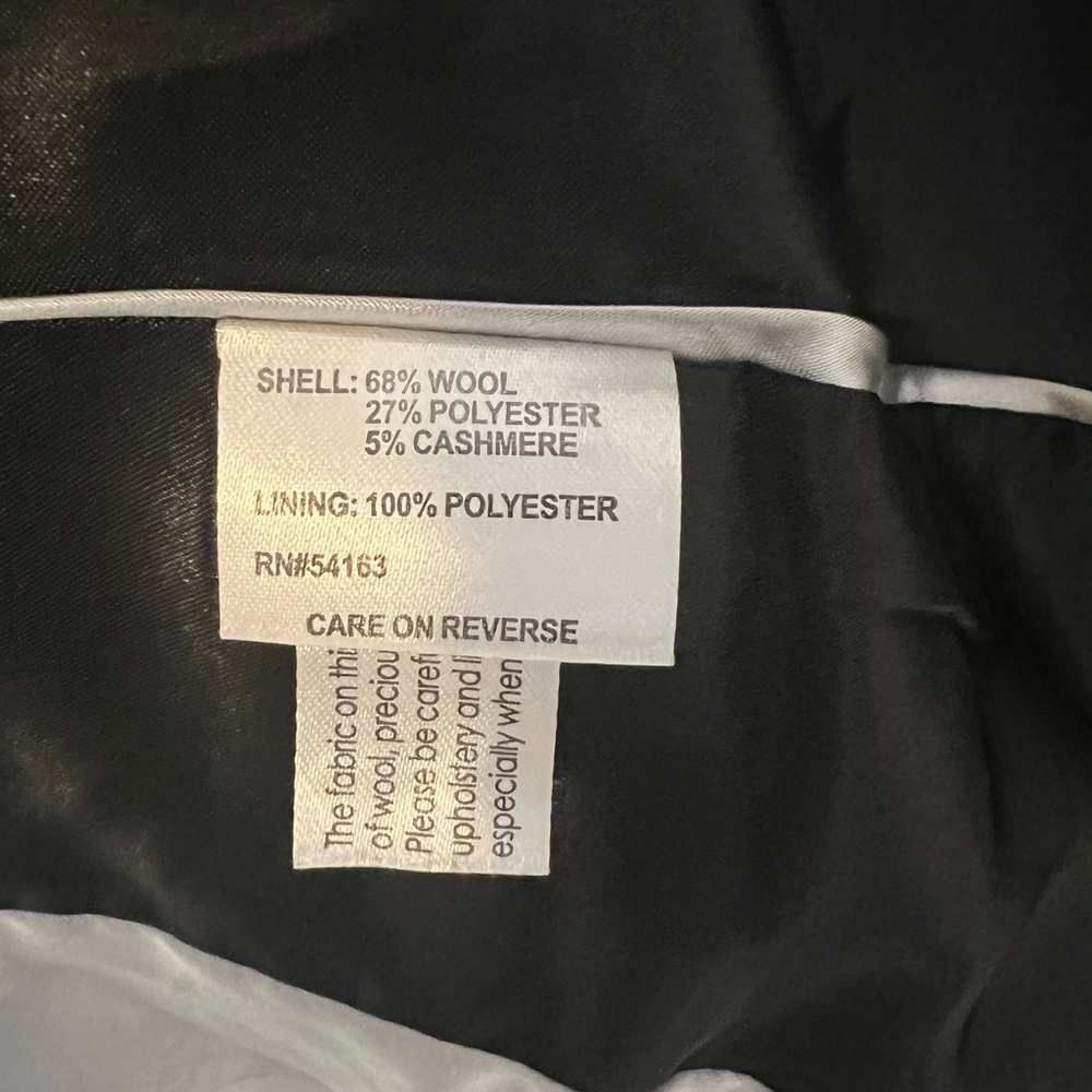 Calvin Klein wool coat, size XSP - Picture 9 of 9